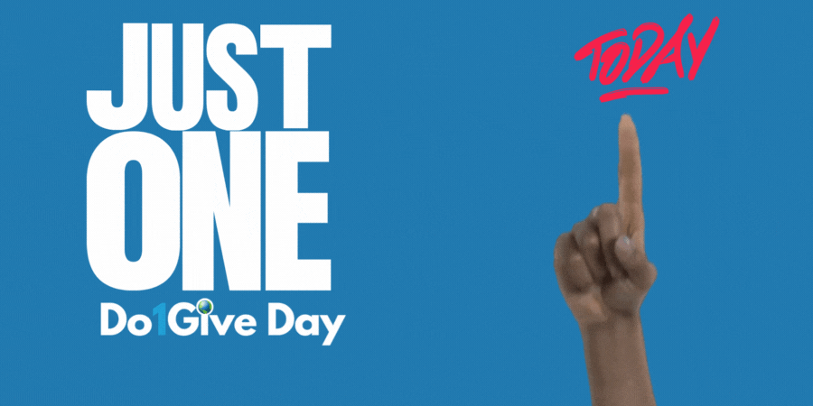 Spread Love & Happiness  with Just ONE Small Action for Do1Give Day 2024