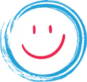 Icon of a person with a heart at their center, representing overall health and wellness.
