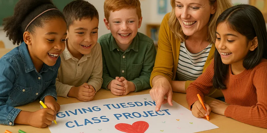 How Teachers Can Turn Giving Tuesday Into a Lesson Plan?