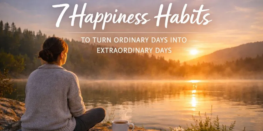 7 Happiness Habits to Turn Ordinary Days into Extraordinary Days