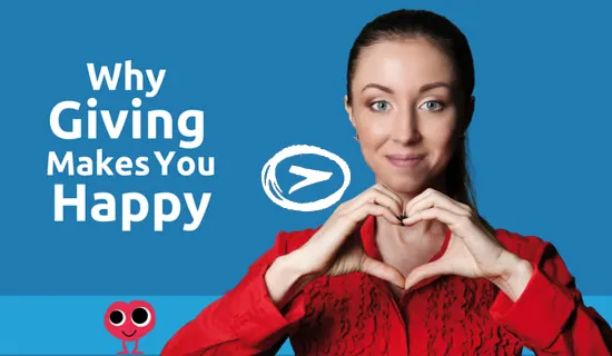 Why giving makes you happy – watch the video